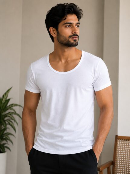 Men's  Half Sleeve Vest